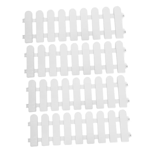 Abaodam 4pcs Plastic Pet Breeding Fences Durable Outdoor Tortoise Enclosures Easy Install Panels for Reptile and Animal Playpens