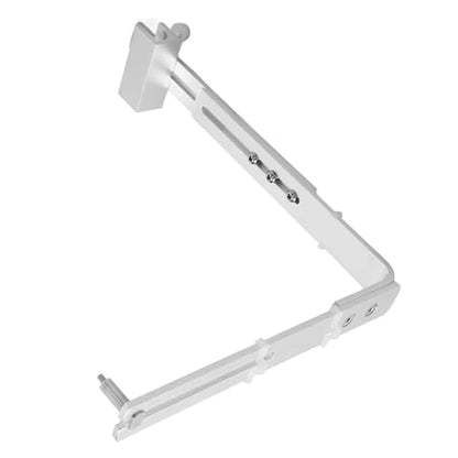 Zopsc Lamp Stand for Fish Tank, Aluminum Alloy Adjustable Height Reptile Light Stand High Stability for Aquariums (Silver) - color: Silver