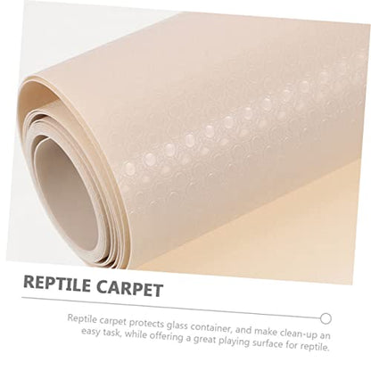 balacoo 2pcs Tortoise Bedding Reptile Tank Decor Lizard Terrarium Liner Soft Eva Substrate Carpet Easy to Clean