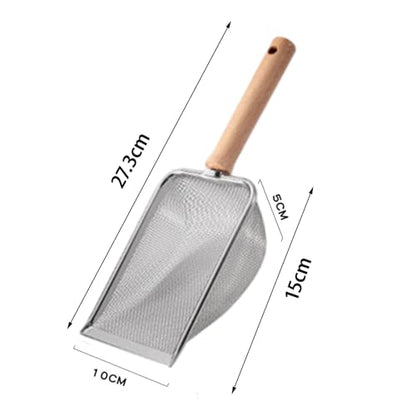 Cat Litter, Pet Strainer, Portable Kitten Litter, Deep Tank with Handle, Litter Tray, mesh 1x1mm