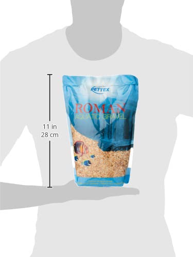 Pettex Roman Gravel Aquatic Roman Gravel 2 Kg Natural Honey Blend - color: Natural Honey Blend, size: 2 kg, style: 2 kg