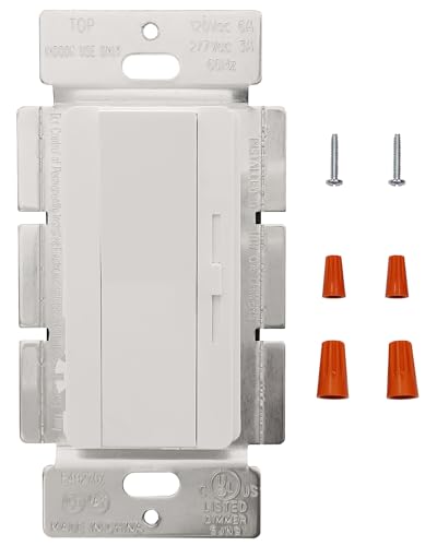 0-10V LED Dimmer Switch, Low Voltage Dimmer Switch for Dimmable LED Lights, UL Listed