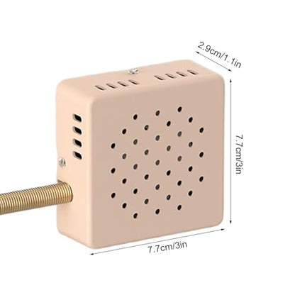 Bird Warmer for Cage - Reptile Enclosure Warmer, Constant Temperature Heater with Rapid Heating Element, Bird Cage, Small Animal Heat Pad, Thermostatic Brooder Plate for Hamster Reptile