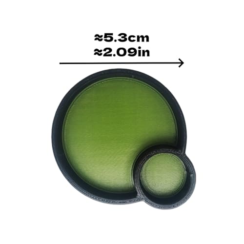 3Pcs Crustacean Care Bowl Dual Purpose Hermit Crab Feeders Water Dishes for Hermit Crab Snail Millipede and Small Reptile Pets