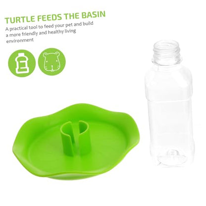 Totority 1Pc Automatic Water Feeder for Reptiles Durable Pet Water Dispenser Drinking Fountain for Tortoise and Lizard Easy to Design for Gecko Tanks and Terrariums