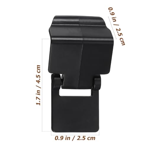 VOSAREA 6pcs Reptile Feeding Tank Latch Buckles Tortoise Breeding Box Versatile for Glass Terrariums Tanks Safe for Reptiles Turtles