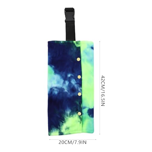 Yardwe Reptile Carrier Bag with Adjustable Leash, Portable Outdoor Lizard Sling Pet Carrier for Bearded Dragon Travel, Blue Lightweight Household Reptile Carrying Case