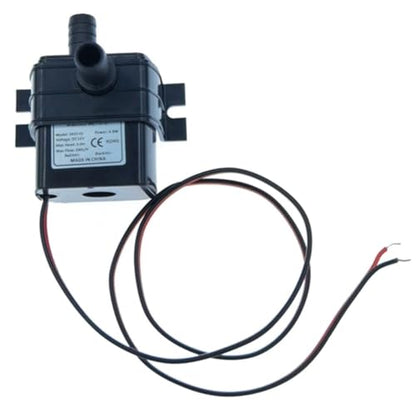 Brushless DC Submersible Water Pump 12V 4.8W 240L/H Low Noise Aquarium Pond Fountain Hydroponic System with Ceramic Shaft
