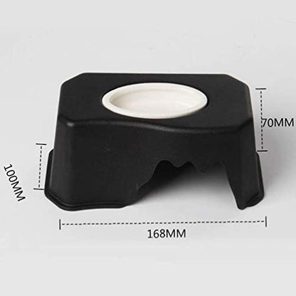 Turtle Water Bowl Reptile Tortoise Food Dish Turtle Bowl Gecko Moist Hide Decked Accessories Snake Hide Pet Supplies Feeder Food Bowl Feeding Box Multifunction Animal Supplies