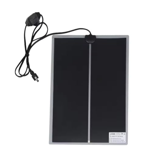 Reptile Pet Heat Mats, 7/14/20W 110V Adjustable Temperature, Rapid Heating Pad for Home Office Insect Box Under Tank Terrarium Turtle Tortoise Snakes Lizard (Black-20W-US Plug-110V(42X28CM)-1Pcs) - color: Black-20W-US Plug-110V(42X28CM)-1Pcs
