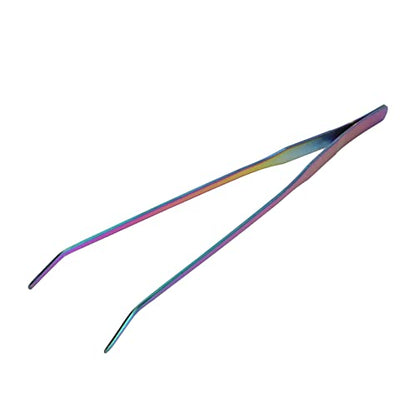 Aquarium Tweezers, Feeding Tongs 27cm Stainless Steel Long Tweezer Planted Tongs Feeding Tools Long Tweezers for Aquatic Plants, Reptile, Snakes, Lizards, Feeder (27cm