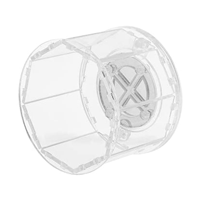 BESPORTBLE Transparent Acrylic Reptile Breeding Box Crawling Pet Holder Ventilation for Easy Maintenance Terrarium for Turtles Snakes Spiders and Crabs