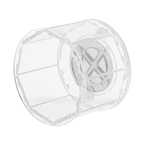 BESPORTBLE Transparent Acrylic Reptile Breeding Box Crawling Pet Holder Ventilation for Easy Maintenance Terrarium for Turtles Snakes Spiders and Crabs