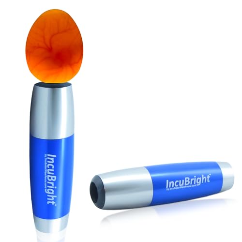 Incu-Bright™ Ultra Bright LED Egg Candler - Portable Light for All Egg Size