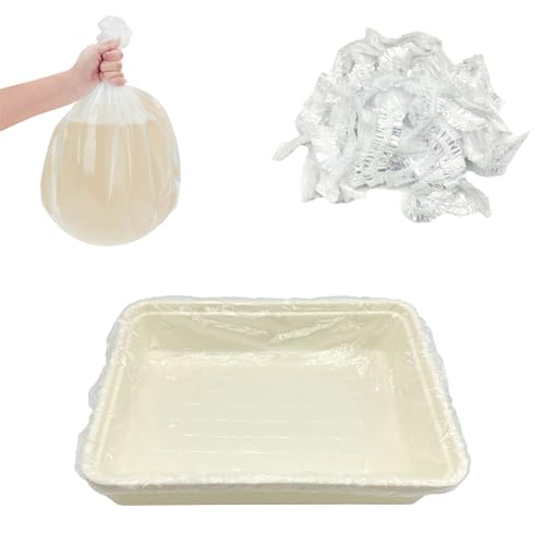 Disposable Small Animal Cage Liners, Rabbit Tray Film Liner Bunny Litter Pan Bags Guinea Pig Cage Toilet Plastic Film for Bird Hamster Chinchilla Hedgehog (50 PCS, 30'') - style: 50 PCS, 30''
