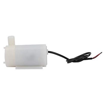 Micro Submersible Water Pump USB Powered Mini Water Pump for Aquariums Fish Tanks Computer Cooling Systems White Plastic 43x23x31mm 3-5V DC