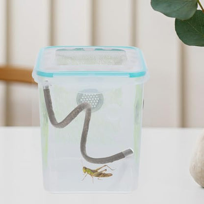 BESPORTBLE Reptile Climbing Branch Suction Cups and End Caps, Artificial Vine for Gecko Tank Accessories and Hermit Crab Habitat Decoration, 0.5 Meter Flexible Jungle Vine for Lizard
