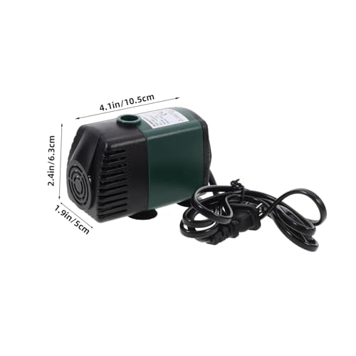 BESPORTBLE 1set Submersible Fountain Pump for Fish Tanks Hydroponics and Fountains Quiet Multi-use Water Pump Nozzles for Improved Water Circulation and Oxygenation Us