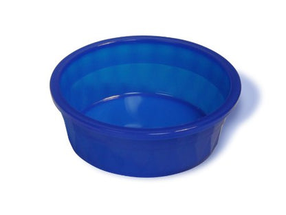 Van Ness Pets Crock Style Heavyweight Translucent Jumbo Bowl, 106 OZ Food/Water Dish, Blue - color: Blue, size: Jumbo (106 fl oz) - Pack of 1