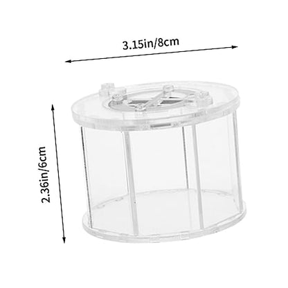 BESPORTBLE 2pcs Pet Display Box for Reptile Observation Reptile Breeding Container Ventilation for Animals Like Snakes Frogs and Turtles