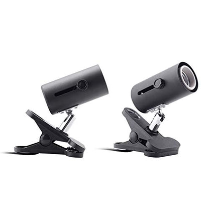 Superdream Reptile Lamp Fixture Holder, Adjustable Stand Socket for Pet Brooder Lizard Turtle Snake Aquarium Habitat Heat Lamps (Black) - color: Black