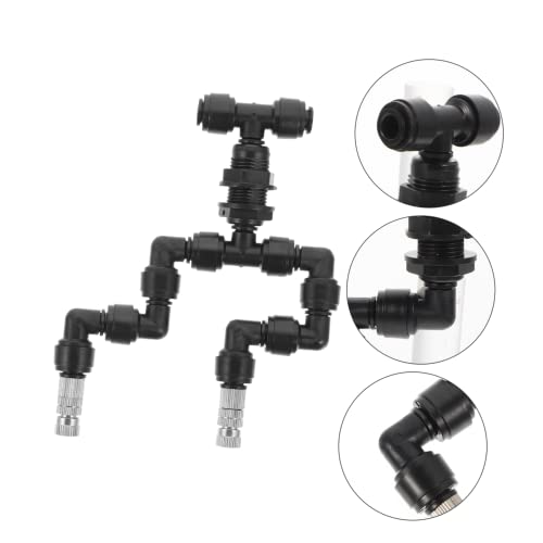 BESPORTBLE 2pcs Reptile Mister Nozzles Plant Watering Devices Fine Mist Sprayer Head for Garden Nozzle Sprayer
