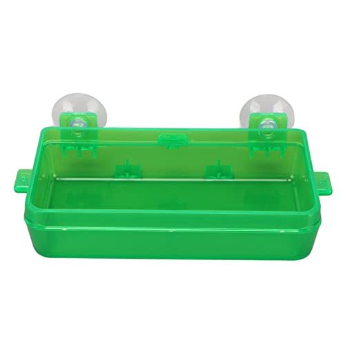 Reptile Water Bowl, Chameleon Feeder Reptile Feeding Feeder Suction Cup Feeder Reptile Feeding Dish Reptile Feeding Food Water Bowl for Gecko Lizard (Large Size 26inch)