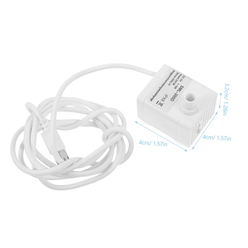 Abaodam USB Powered Mini Submersible Water Pump for Aquariums Fish Tanks and Hydroponics Efficient Water Saving Quiet Operation for Indoor and Outdoor Use
