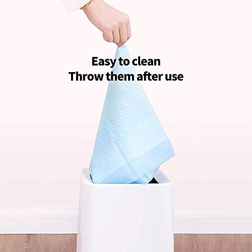 Amakunft 200 Pcs Rabbit Pee Pads, 18" x 13" Pet Toilet/Potty Training Pads, Super Absorbent Guinea Pig Disposable Diaper for Hedgehog, Hamster, Chinchilla, Cat, Reptile and Other Small Animal