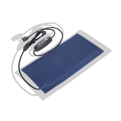Small Reptile Heating Pad Mat, 25X12x5cm Reptile Heat Pad USB Powered with 3 Adjustable Temperature Small Animal Heating Pad USB Heating Pad for Bearded Dragon/Snake Small Animals(Small)