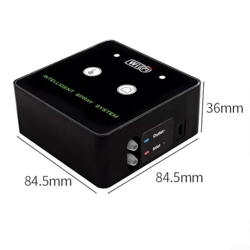 WiFi Terrarium Misting System, 360° Rotating Spray Nozzle with Timed Control, Automatic Humidifier Kit Rainforest Plant Reptile, USB Powered(2 nozzle) - size: 2 nozzle
