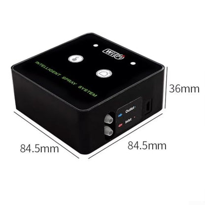 WiFi Terrarium Misting System, 360° Rotating Spray Nozzle with Timed Control, Automatic Humidifier Kit Rainforest Plant Reptile, USB Powered(2 nozzle) - size: 2 nozzle