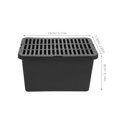 15pcs Portable Plastic Reptile Transport Carrier with Lid, Breathable Small Pet Travel Box for Turtles, Lizards, Hamsters, and Small Animals