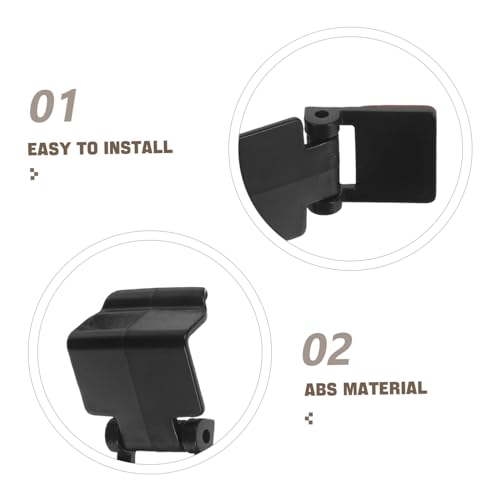 BESPORTBLE 6pcs Tropical Ecosystem Terrarium Lock Clips Abs Material Escape Buckles for Turtle Tank Reptile Aquarium Lid Locks