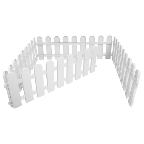 4pcs Outdoor Tortoise Fence Reptile Enclosure Garden Plastic Barrier Pet Breeding Playpen for Safe Grazing and Sunbathing in Yard