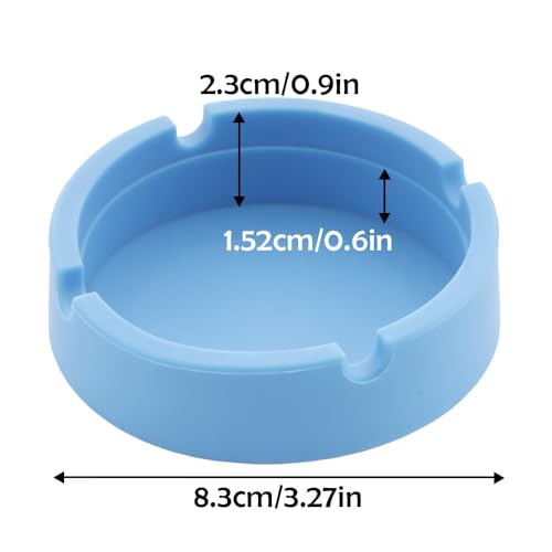 3 Pack Reptile Feeding Bowl Silicone Reusable Feeder for Small Reptile Lizard Gecko Frog Snake Turtle Hermit Crab