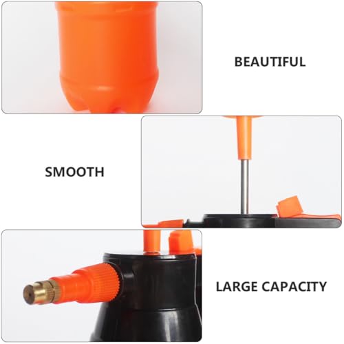 Air Pressure Sprayer Watering Can 1.5l for Gardening and Reptile Care, Mist Spray Bottle with Fine Atomization, Portable Garden Watering Pot for Plants and Terrariums Random Color