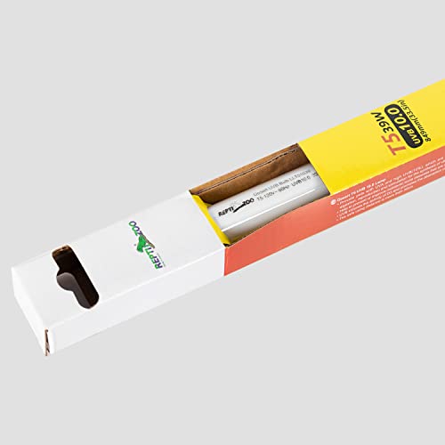 REPTI ZOO 34" T5 HO 10.0 UVB Bulb Desert Reptile UVB Lamps 39W - size: 39W