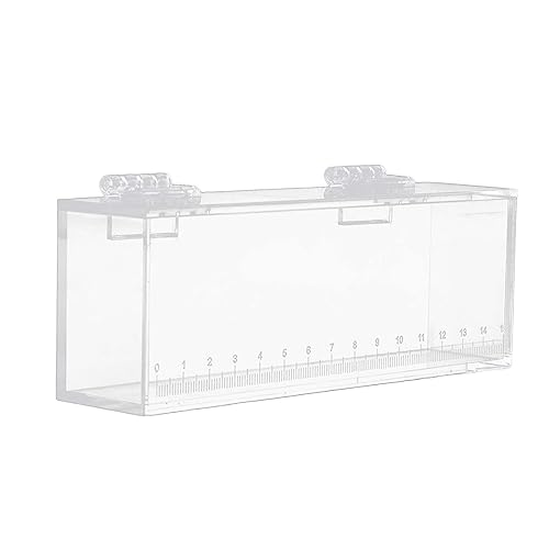Clear Acrylic Breeding Enclosure with Observation Window, S