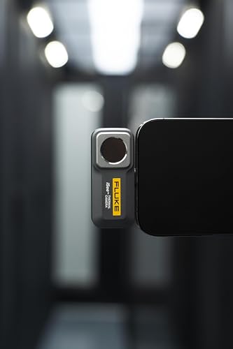 Fluke TC01B 25Hz - iSee Mobile Thermal Camera for iOS Smartphones, Temperature Range up to 1022°F | 25Hz, 256 x 192 Pixel Resolution, Temperature Range up to 1022F - style: iOS