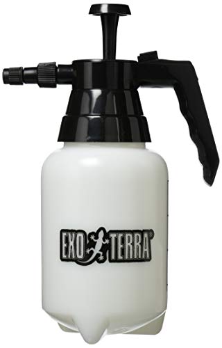 Exotera GEX EXOTERRA Mister Pressure Sprayer, Adjustable Spray Range and Fine Mist for Reptiles, Amphibian Breeding, Terrariums, Water Capacity 3.3 gal (1 L)