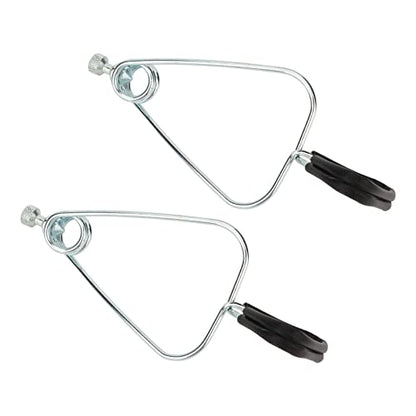 2 Sets Reptile Lampshade Holder, Adjustable Clamp Lamp Stand Iron Clamp Stand Fixture Heat Dome Light Bracket for Reptile Pets