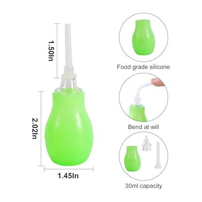 50ML Baby Bird Feeding Syringe Set Pet Syringe with 6 Pcs Curved Gavage Feeding Tubes and Bird Drinker Stainless Steel Metal Feeding Spoon for Baby Birds Parrot Small Pet - size: 50ML