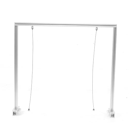Luocute Reptile Lamp Stand, Adjustable Aluminum Alloy Hanging Light Holder, for Tank Aquarium Terrarium Bearded Dragon Snake