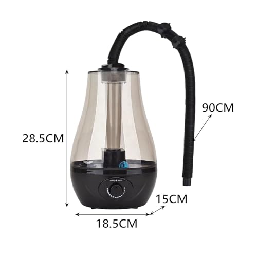 Reptile Fog Machine Mister, Reptile Fog,Lightweight, 3L Reptile Humidifier for Terrariums, Vivarium