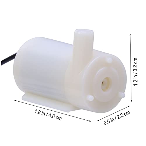 Submersible Pump for Aquarium Fountain Small Water Pump Dc Motor for Quiet and Easy to Clean