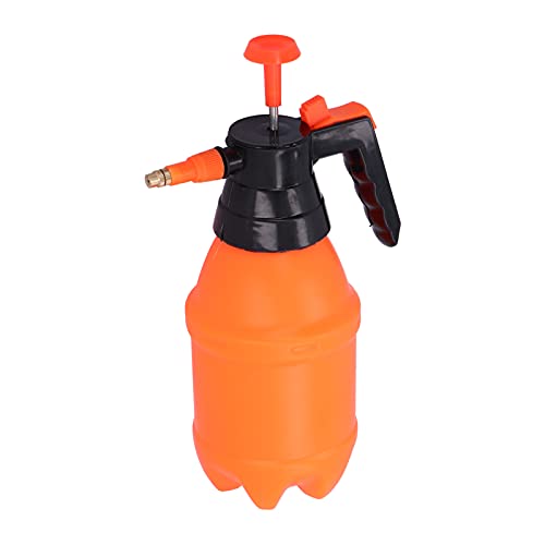 Pump Sprayer 1.5L Adjustable Brass Nozzle Hand Pressure Misting System, Continuous Spray Gardening Watering Can for Indoor Outdoor Plants Fertilizer Window Cleaning