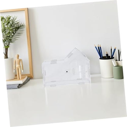 Garneck Acrylic Jumping Spider Enclosure with Magnetic Front Opening, Ventilated Terrarium 20x15x10cm for Tarantulas, Small Reptiles, Hermit Crabs, and Arboreal Insects