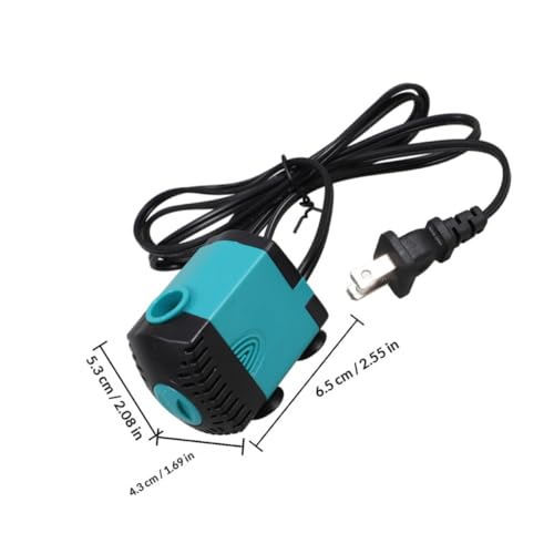 ORFOFE Mini Submersible Water Pump for Aquariums and Fish Tanks High Temp Pump for Efficient Water Circulation Indoor and Outdoor Features for Hydroponics and