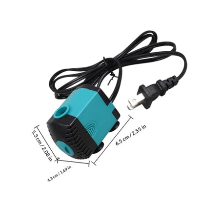ORFOFE Mini Submersible Water Pump for Aquariums and Fish Tanks High Temp Pump for Efficient Water Circulation Indoor and Outdoor Features for Hydroponics and